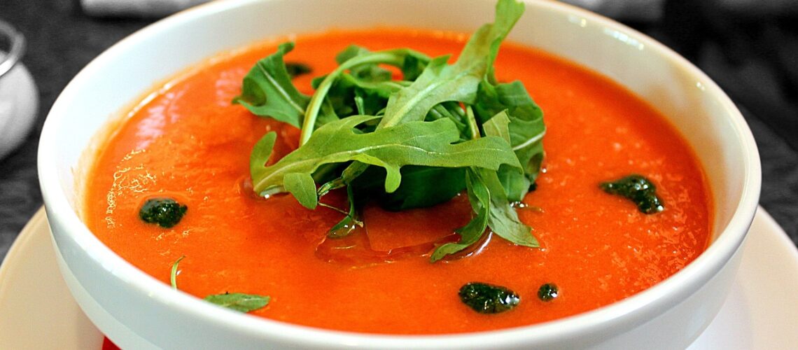 Cocina andaluza. tomato soup, soup, gazpacho